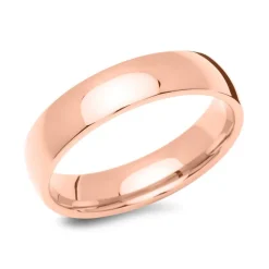 Herren Edelstahlring rosévergoldete Oberfläche R9223SL