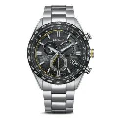 Herren Funkuhr mit Eco Drive aus Super Titanium CB5947-80E