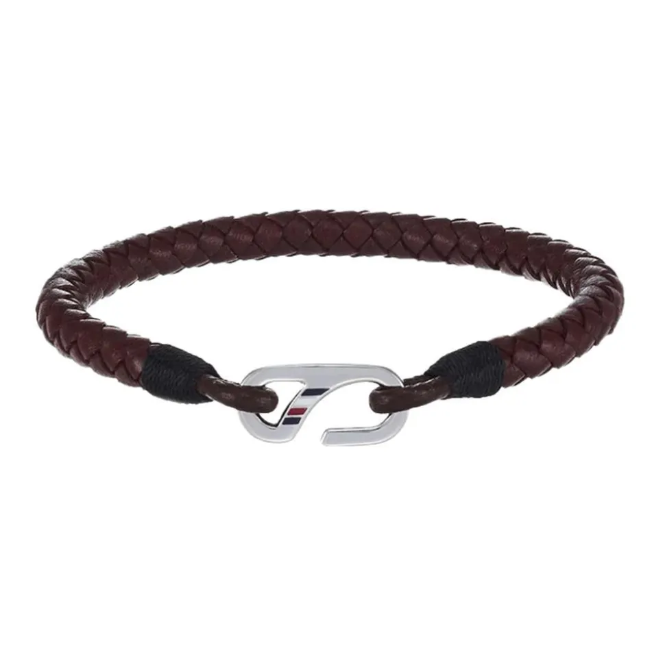 Herrenarmband Casual Core aus braunem Leder 2790023