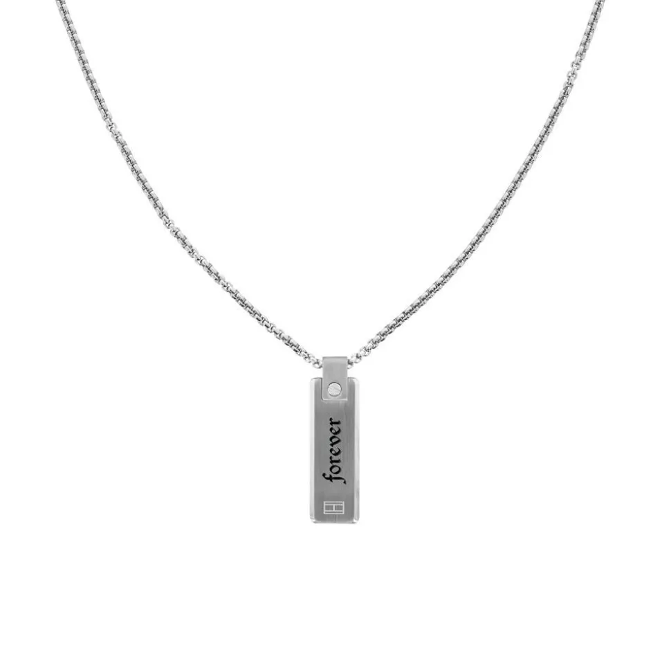 Herrenkette aus Edelstahl mit gravierbarem Anhänger 2790392