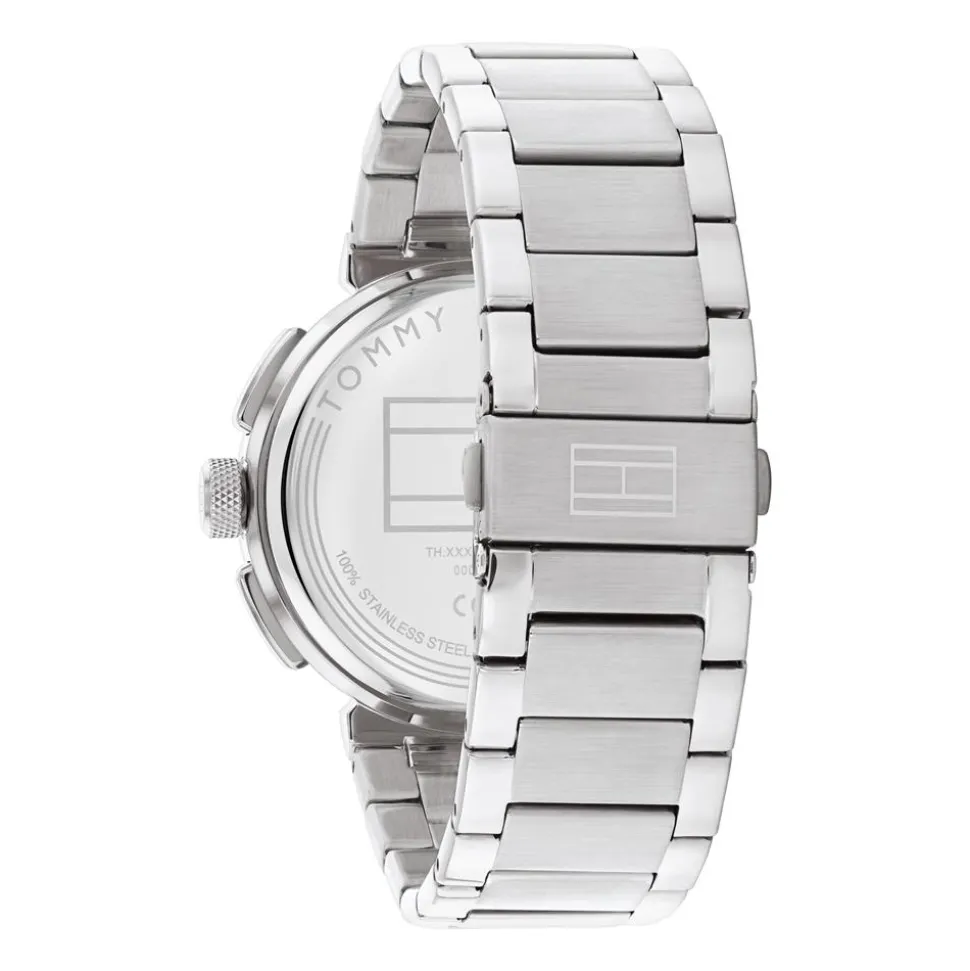 Herrenuhr Lorenzo aus Edelstahl, grünes Zifferblatt 1792117