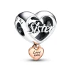 Herz Charm Love you sister aus Sterlingsilber 782244C00
