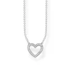Herz Kette Sterlingsilber KE1554-051-14