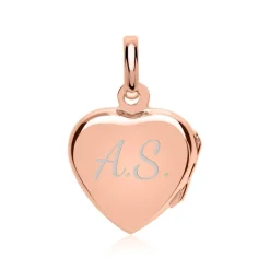 Herz Medaillon Verzierung 925er silber roségold SP0768SL