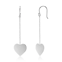 Herz Ohrhänger aus Sterlingsilber SE0909SL