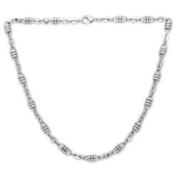 Hochglanzpolierte Edelstahl Kette N5010