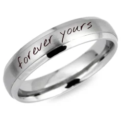 Hochwertiger Edelstahlring inkl. Lasergravur R9150lge