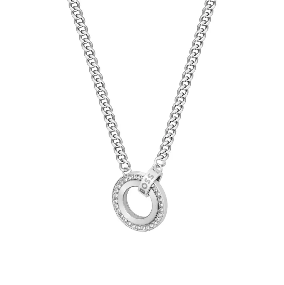 Iona Kette für Damen aus Edelstahl mit Kristallen 1580541