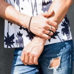 Ionisierter Wolframring, glänzend, robust TUR0038SL