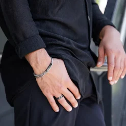 Ionisierter Wolframring, glänzend, robust TUR0038SL