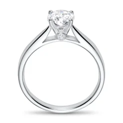 18K Weißgold Verlobungsring, Brillanten, ca. 0,73 ct. VR0534-18KW-SL