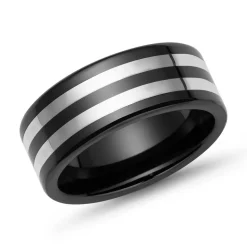 Keramikring zweifarbig KR0016SL