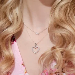 Kette für Damen aus 925er Silber mit Zirkonia SN0553