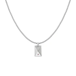 Kette für Herren mit Gravuranhänger aus Edelstahl 2790564