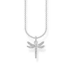 Kette Libelle für Damen aus 925er Silber mit Zirkonia KE2044-051-14