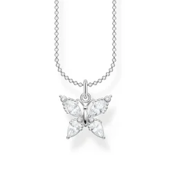 Kette mit Schmetterlingsanhänger aus Silber KE2101-051-14