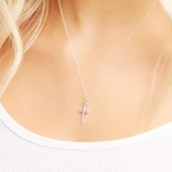 Kinderkette 925 Silberkreuz KP0006SLK