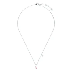 Kinderkette mit Zahl 4 aus Sterlingsilber, Emaille 2035977