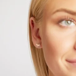 Kinderohrstecker mit Pferdemuster KE0096