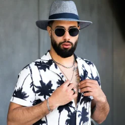 Klassischer 925er Silberring für den Herren R8563SL