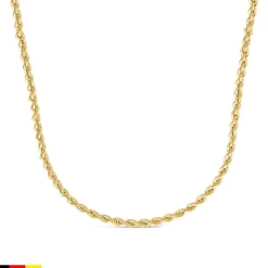 Kordelkette aus 585er Gold, 4,4 mm breit BIN1155-14KGSL