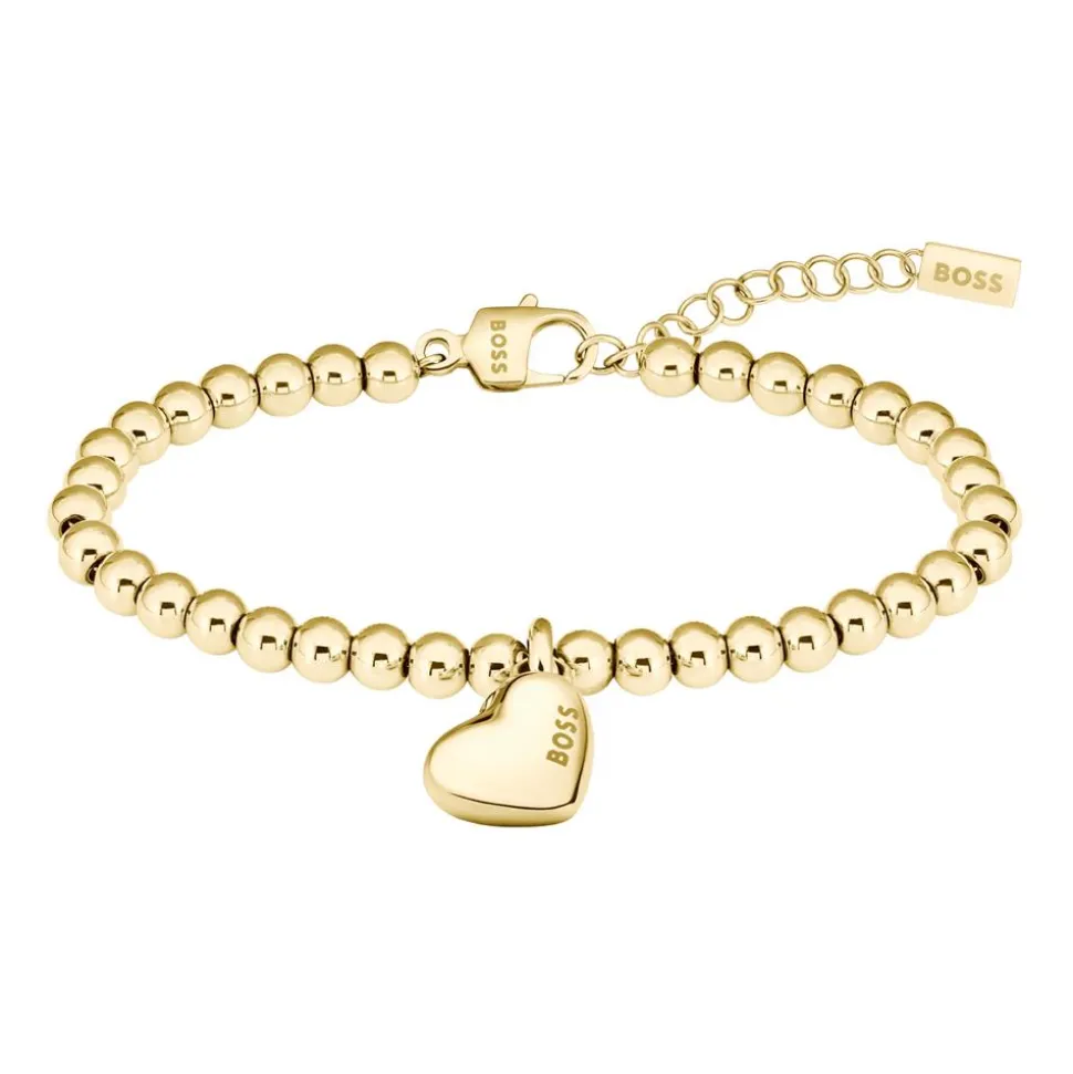 Kugelarmband für Damen aus Edelstahl, vergoldet 1580643