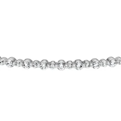 Lab grown Diamantarmreif aus Weißgold oder Platin BDB0025LG-WSL