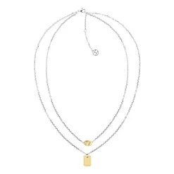 Layerkette für Damen aus Edelstahl, gravierbar THN0132SL