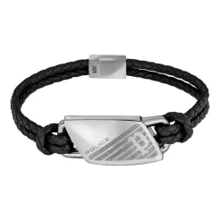 Lederarmband Matobo für Herren mit Edelstahl PJ26559BLS