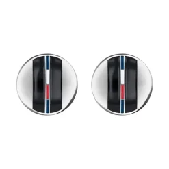 Manschettenknöpfe Dressed up aus Edelstahl mit Emaille 2790093