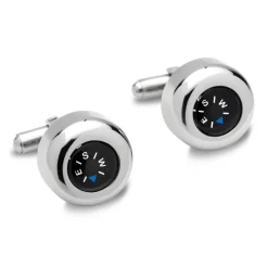 Manschettenknöpfe mit Kompass QC0070