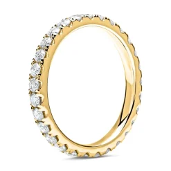 Memoire-Ring 750er Gold 29 Diamanten DR0102-18KG-48mm