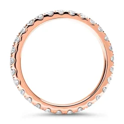 Memoire-Ring 750er Roségold 29 Diamanten DR0102-18KR-48mm