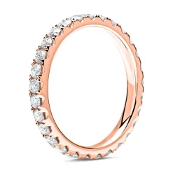 Memoire-Ring 750er Roségold 29 Diamanten DR0102-18KR-48mm