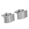 Männer-Accessoire Manschettenknöpfe Edelstahl QC0072
