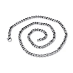 Moderne Titan Panzerkette 4mm poliert TK0053