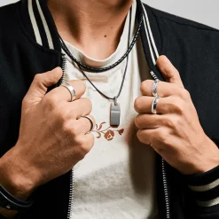 Moderner Ring 925 Silber teilpoliert 6mm breit R8502SL