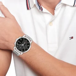 Multifunktionsuhr aus Edelstahl für Herren 1792048