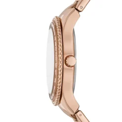 Multifunktionsuhr Stella für Damen aus Edelstahl, rosé ES5109