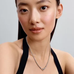 Nietenkette für Damen aus Sterlingsilber, Moments 393682C00