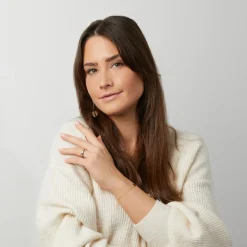 Ohrhänger aus vergoldetem 925er Silber SE0907SL