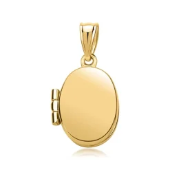 Ovales Medaillon 333er Gelbgold GP0197SL