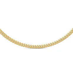 Panzerkette aus 585er Gold, 6 mm Stärke BIN1110-14KGSL