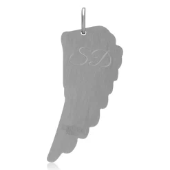 Partneranhänger Engelsflügel Edelstahl P5173SL