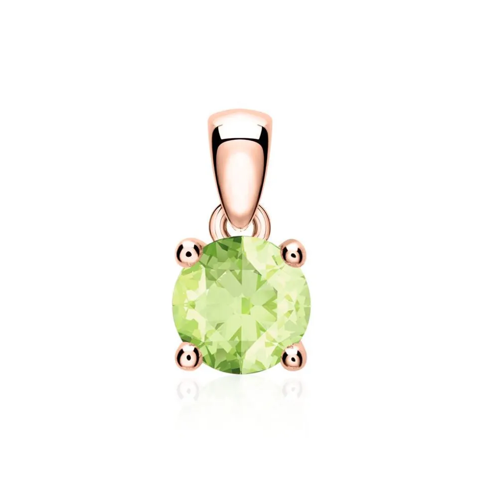 Peridot Anhänger aus 585er Roségold BDP0035Pe-14KRSL
