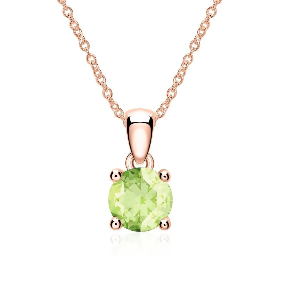 Peridot Anhänger aus 585er Roségold BDP0035Pe-14KRSL