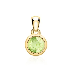 Peridot Halskette aus 585er Gold BDP0033Pe-14KGSLK