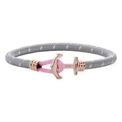 Phrep Lite Armband für Damen aus Nylon, grau, rosé PH002242