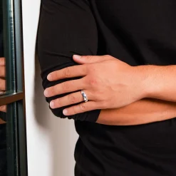 Ring 925 Sterling Silber Außengravur möglich R8500SL