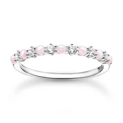 Ring aus 925er Silber mit Steinbesatz TR2343-166-7